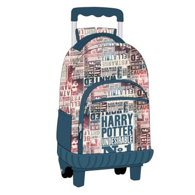 Artesania Cerda Mochila Carro Escolar Harry Potter Cartable, 49 cm, Bleu (Azul)
