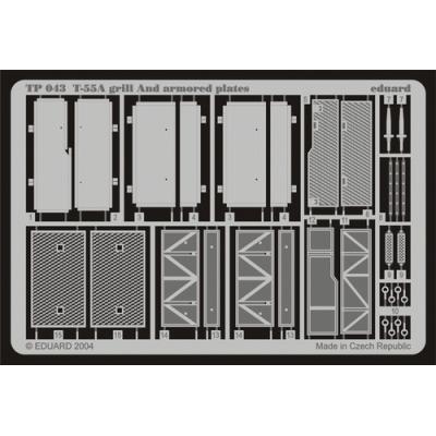 MAQUETTE T 55A GRILL+ARM.PLAT.TAMI /35 EDUARD TP043