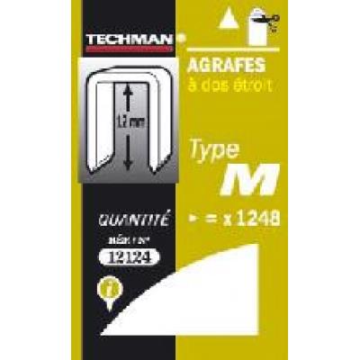 Techman - Agrafes 18 Mm - Type M - Image 1