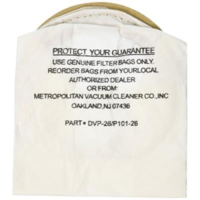 Replacement Bags For Handheld Steel Vacuum/Blower, 5/Pack Metropolitan Vacuum Cleaner Company Dvp-26Rp