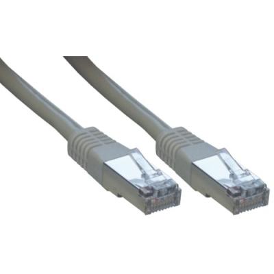 Câble rj45 catégorie 5e ftp 0.5 m (beige)