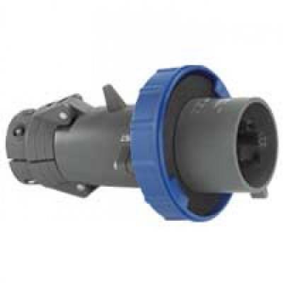 Legrand Hypra - Fiche Droite Mâle - 16A - 2P+T - IP55 - Bleu - Image 2