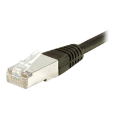 Cordon Patch RJ45 FTP CAT5e Noir - 10 M