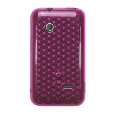Housse Softygel Diamond rose Sony Xperia Tipo