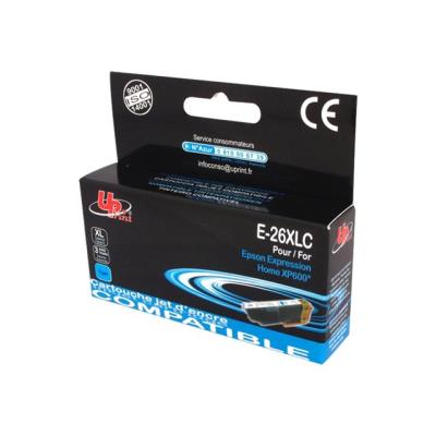 UPrint E-26XLC - XL grootte - cyaan - inktcartridge (alternatief voor: Epson T2632, Epson T2612)