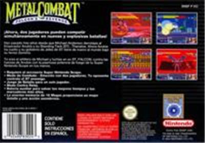 Metal Combat: Falcon'S Revenge