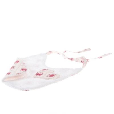 Therese accessoires teddy rosina bavoir 25 x 22 cm