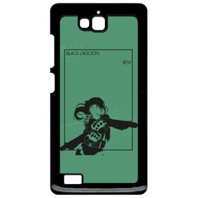 Coque huawei honor 3c et 3c 4g black lagoon revi