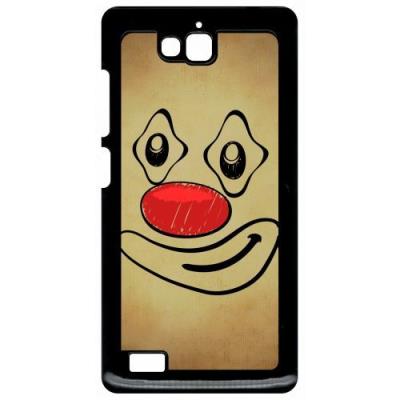 Coque huawei honor 3c et 3c 4g smiley clown nez rouge