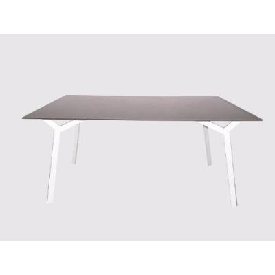 Art & Jardin 35-902398 Table Primavera Verre Trempé Noir