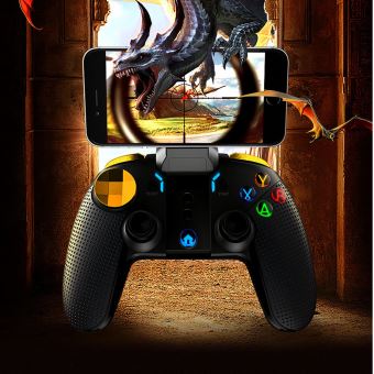 10 Sur Wireless Gamepad Manette Multimedia Controleur De Jeu Compatible Pour Ios Android Pc Tv Box Jeux Video Achat Prix Fnac