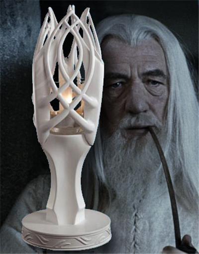 Seigneur des Anneaux - Bougeoir - Gandalf le Blanc