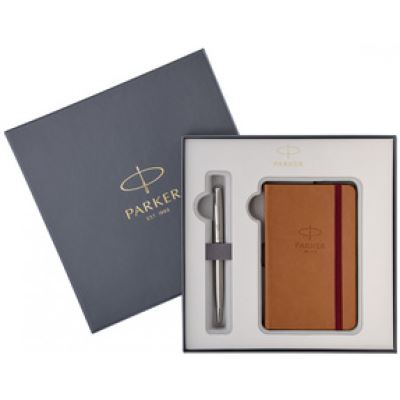 parker parker coffret de stylo sonnet acier s.t. noir