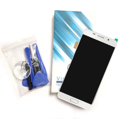 Ecran complet pour Samsung Galaxy A7 SM-A700F blanc vitre tactile + ecran LCD - Visiodirect -