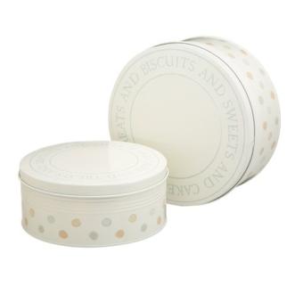 Kitchen Craft Classic Collection Boite A Gateau Et Biscuits Rond Metal Lot De 2 Achat Prix Fnac