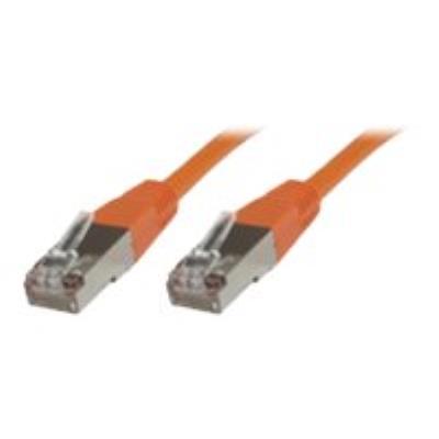 MicroConnect câble de réseau - 15 m - orange