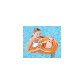Jane Bouee Maman Bebe Gonflable Orange Et Jaune Jeu Piscine Gonflable Achat Prix Fnac