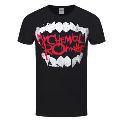 My Chemical Romance T-Shirt Fangs Homme Noir - Taille XL