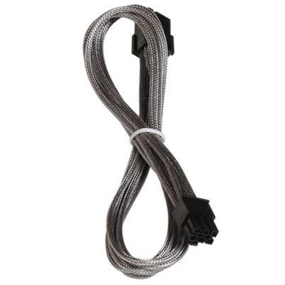 Bitfenix - Alchemy Silver - Extension d'alimentation gainée - PCI Express 6 broches - 45 cm (coloris argent)