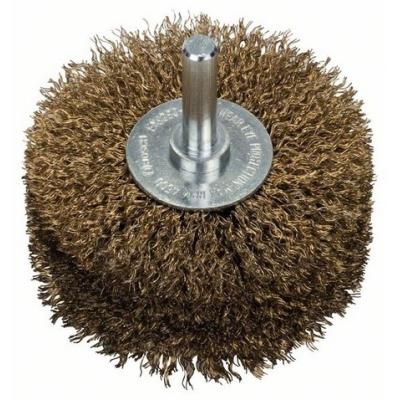Brosse, Spalter, Spatule Peinture Bosch Brosse Circulaire A Fils Ondulés Laitonnés - Ø 80 Mm