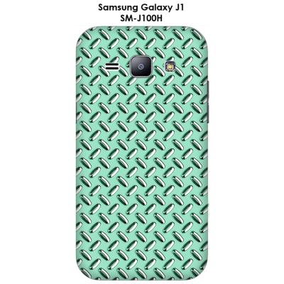 Coque Samsung Galaxy J1 - SM-J100H Métal couleur Lucite Green