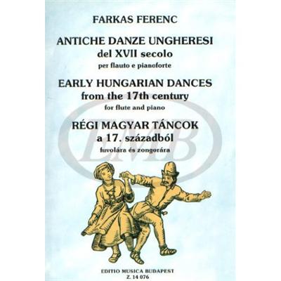 DANSES HONGROISES DU 17EME SIECLE