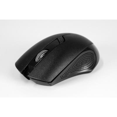 Souris optique sans fil avec modifiable résolution 400 1600 2400 cpi, couleur noire mediatech mt1114
