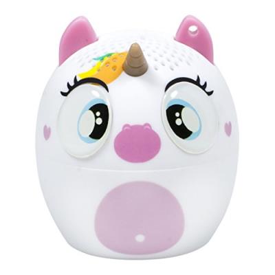 Thumbs Up UNISPK Haut-Parleur en Forme Licorne pour Smartphone 2 W Multicolore/Rose