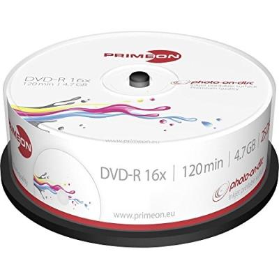 Primeondisque dvd+r2761205 25 pc(s) 4.7 go 120 min