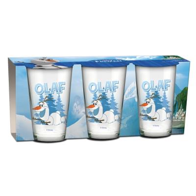 Verres Olaf - Coffret 3 verres 25 cl - Disney