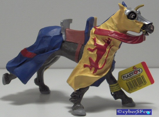 PLASTOY - Cheval robe aux léopards