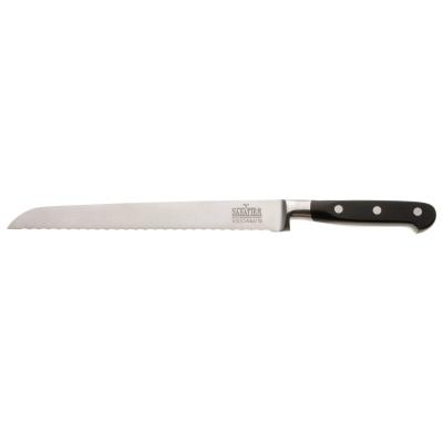 Couteau à pain V. Sabatier lame 22,5cm inox manche 3 rivets