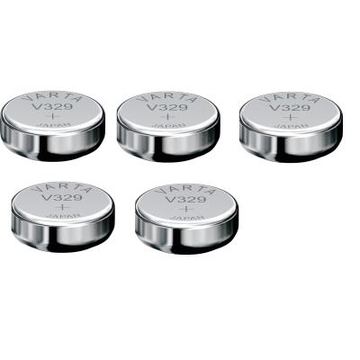 Varta 5 Piles oxyde argent V329 SR731SW 329 1,55V