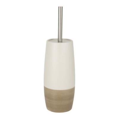 Wenko 17715100 Porte-Brosse en Céramique Nature