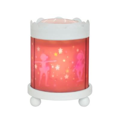 Manège lanterne ballerines - blanc 12v