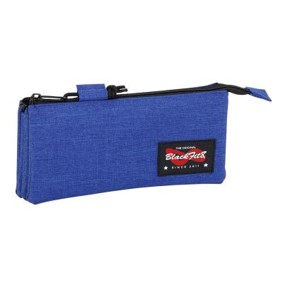 Serie Bleu foncée Fourre-tout triple 22x10x3
