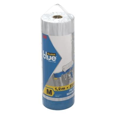 3m scotchblue abdeckfolie mit malerband, grëße m 2090frm