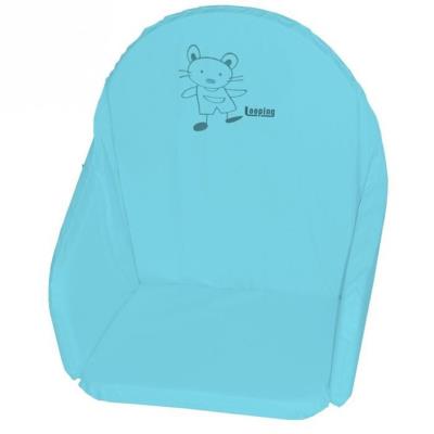 Looping coussin de chaise haute pvc turquoise