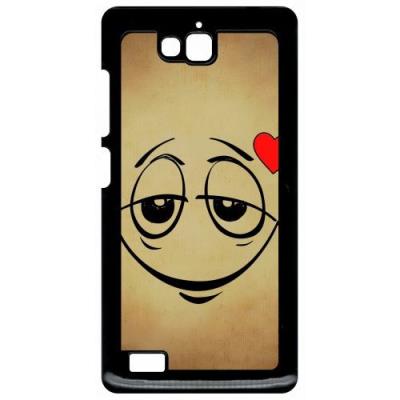 Coque huawei honor 3c et 3c 4g smiley amoureux
