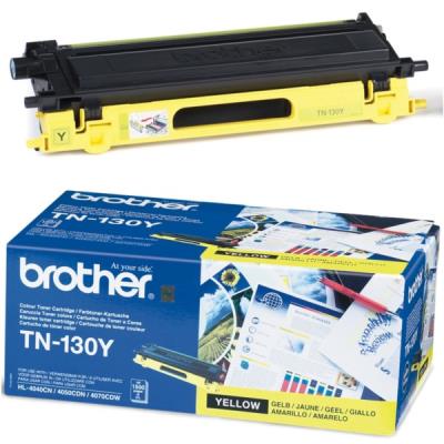 Brother TN130Y - geel - origineel - tonercartridge