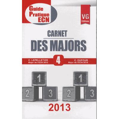 Carnet des majors. Edition 2013