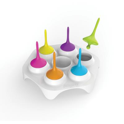 Silicone zone - sillypop moule pour 6 mini glaces maison