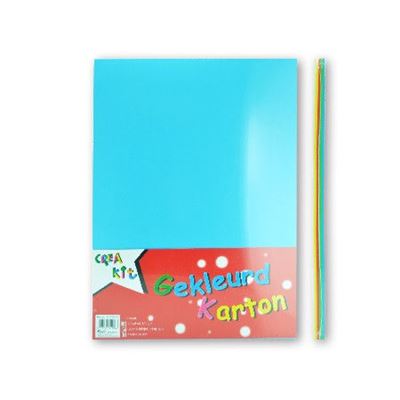 Crea-Kit carton de couleur A4 160 gr 50 feuilles