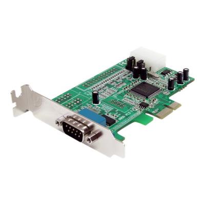 StarTech.com 1-poort Low Profile Native RS232 PCI Express Seriële Kaart met 16550 UART - seriële adapter
