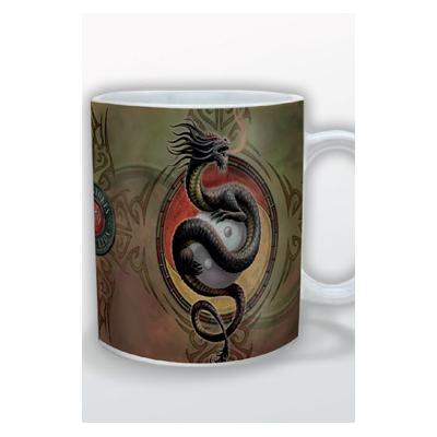 Anne Stokes mug Yin Yang Protector