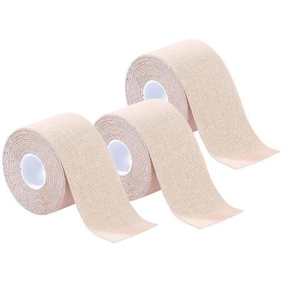 Pack de 3 bandes de kinésiologie pour sport (5 m) - Beige chair