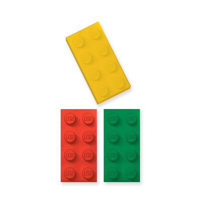 Lego 90405 Lot de 3 gommes Iconic