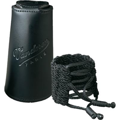 Saxophones VANDOREN LIGATURE CUIR SAXOPHONE SOP KLASSIK Ligature saxophone Alto