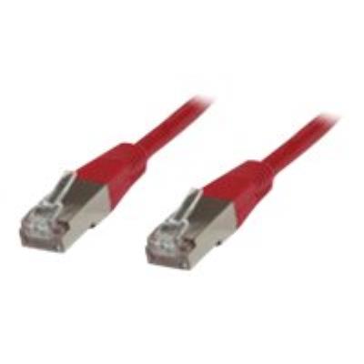 MicroConnect câble de réseau - 15 m - rouge
