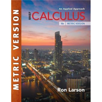 Calculus An Applied Approach Brief Ron Larson, - broché - Ron Larson